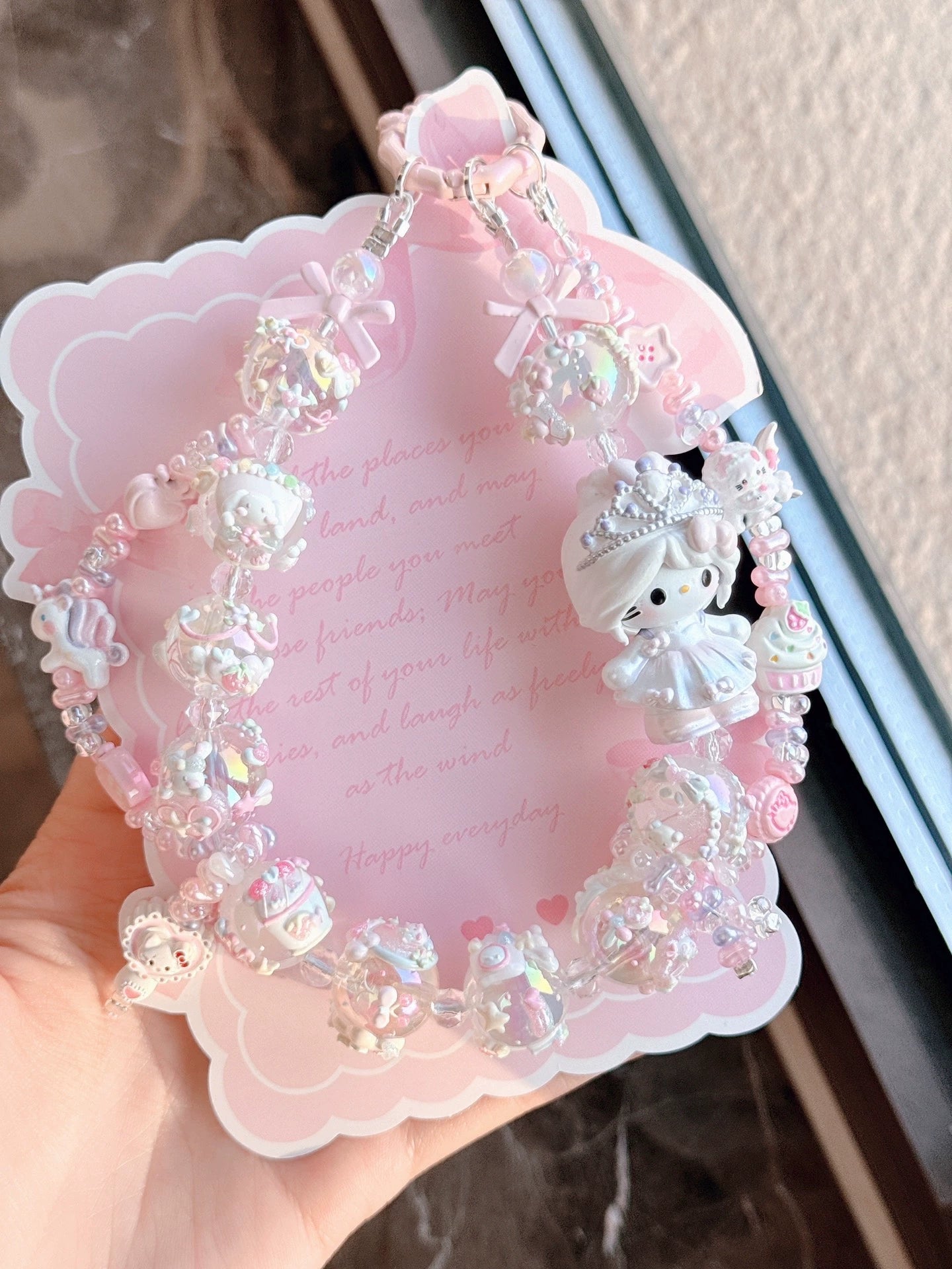 Cute Girl Handmade Pendant