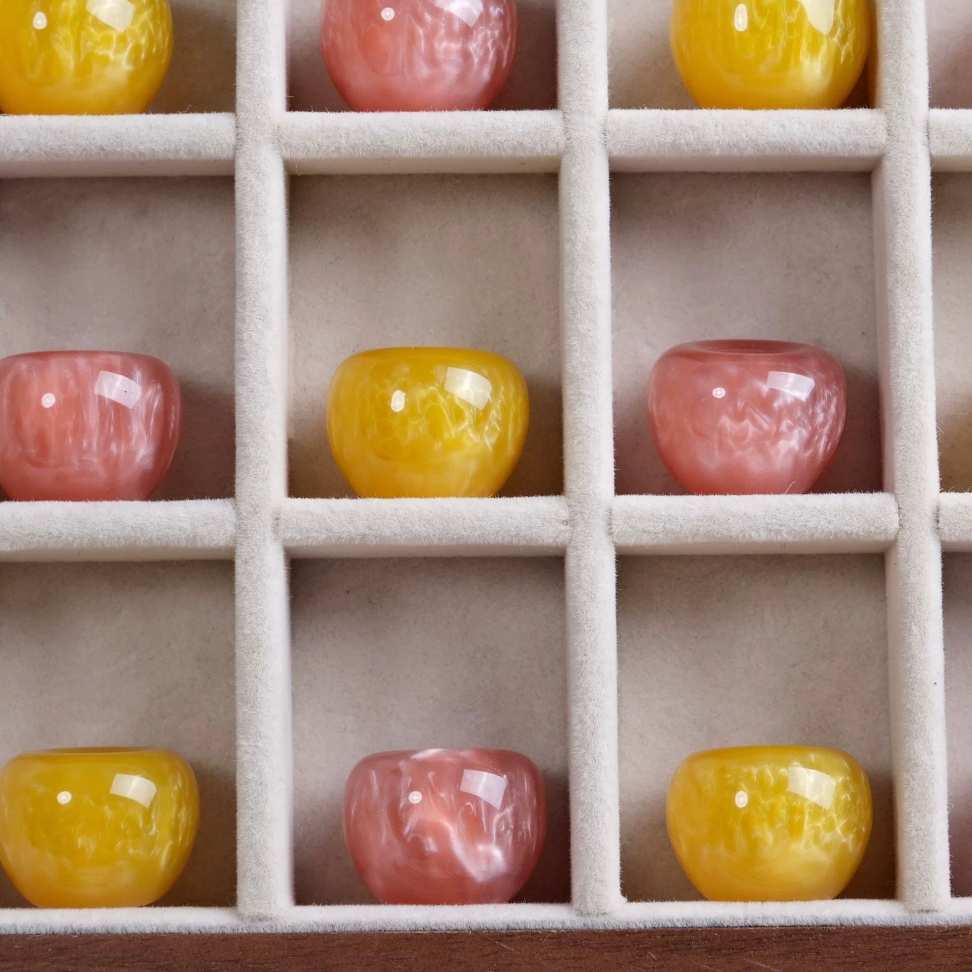 Apple-shaped Beads