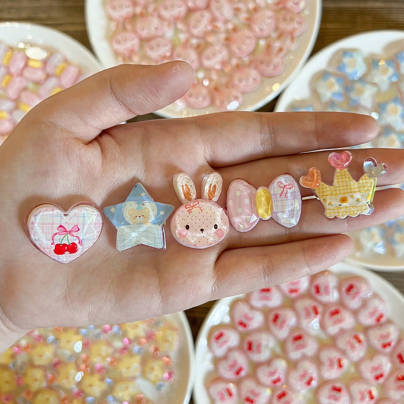 Bunny Acrylic Charm