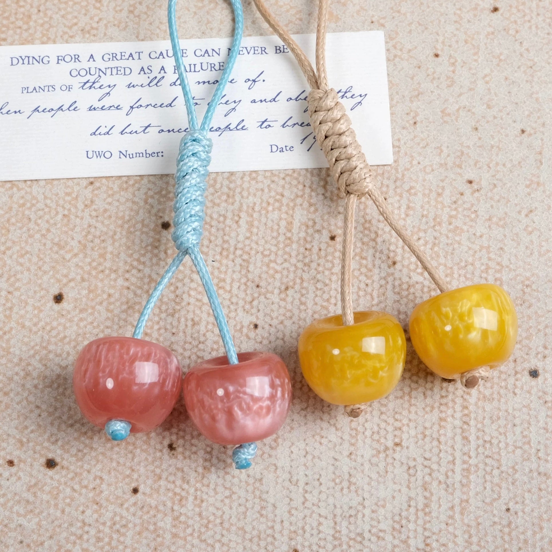 Apple-shaped Beads