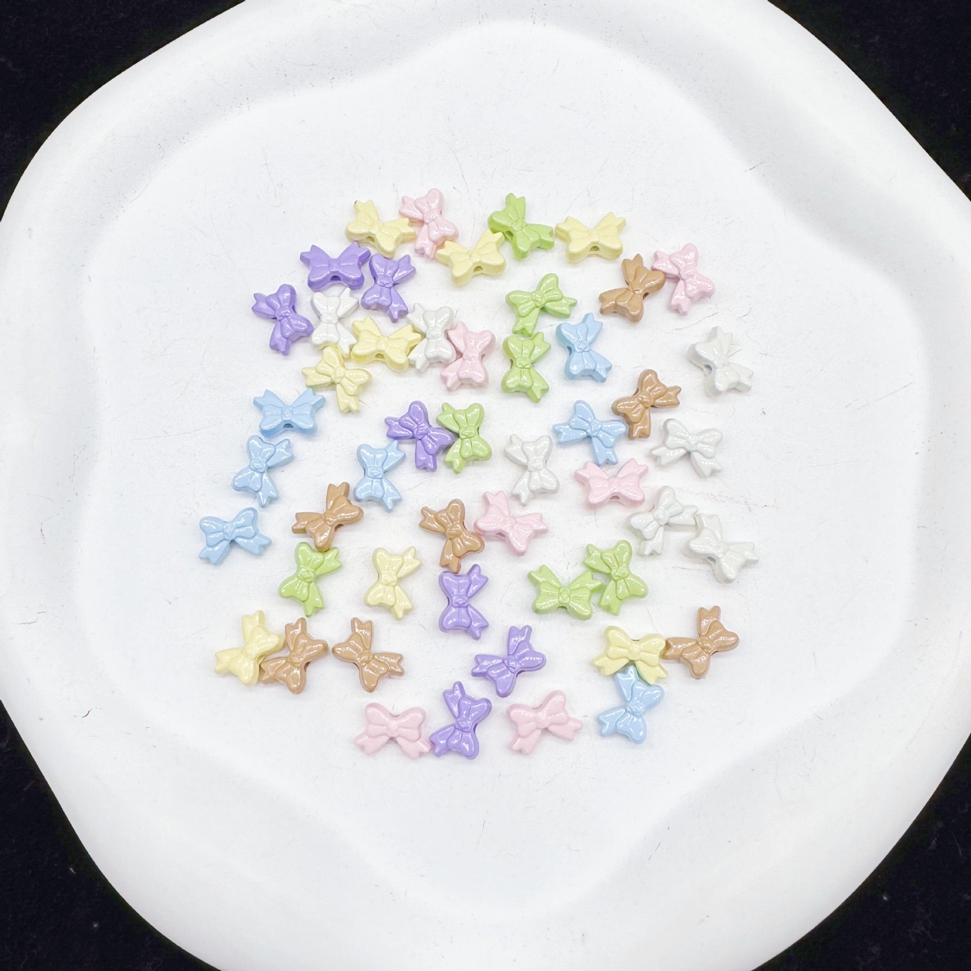 Bow Alloy Beading
