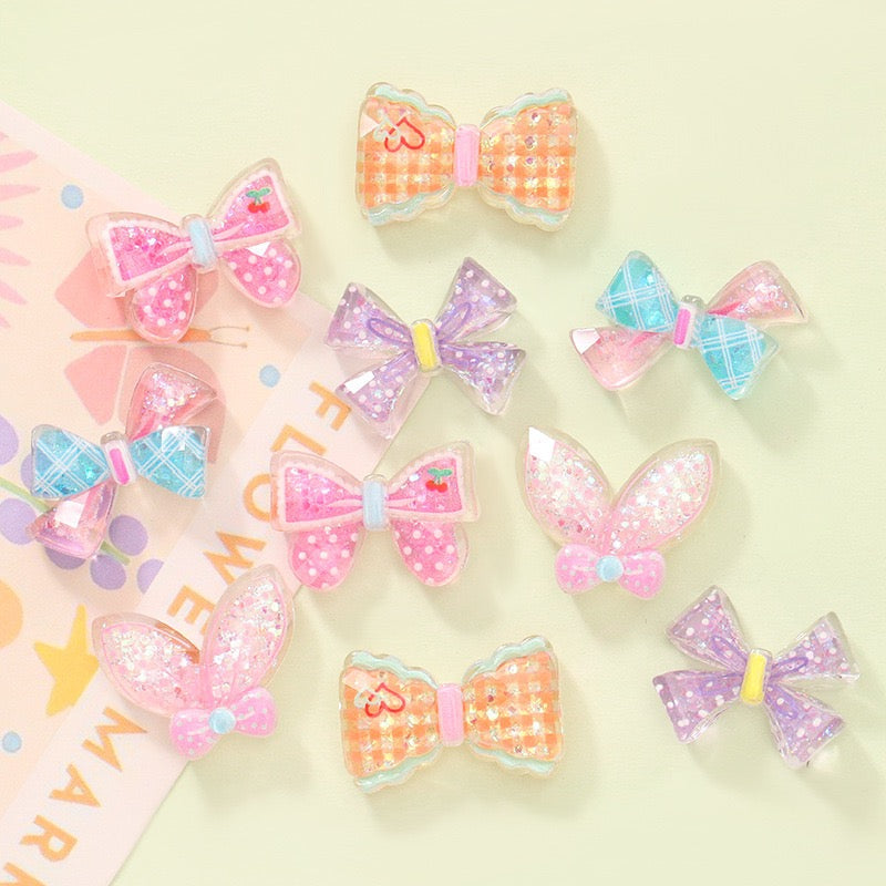 Bow Acrylic Charm