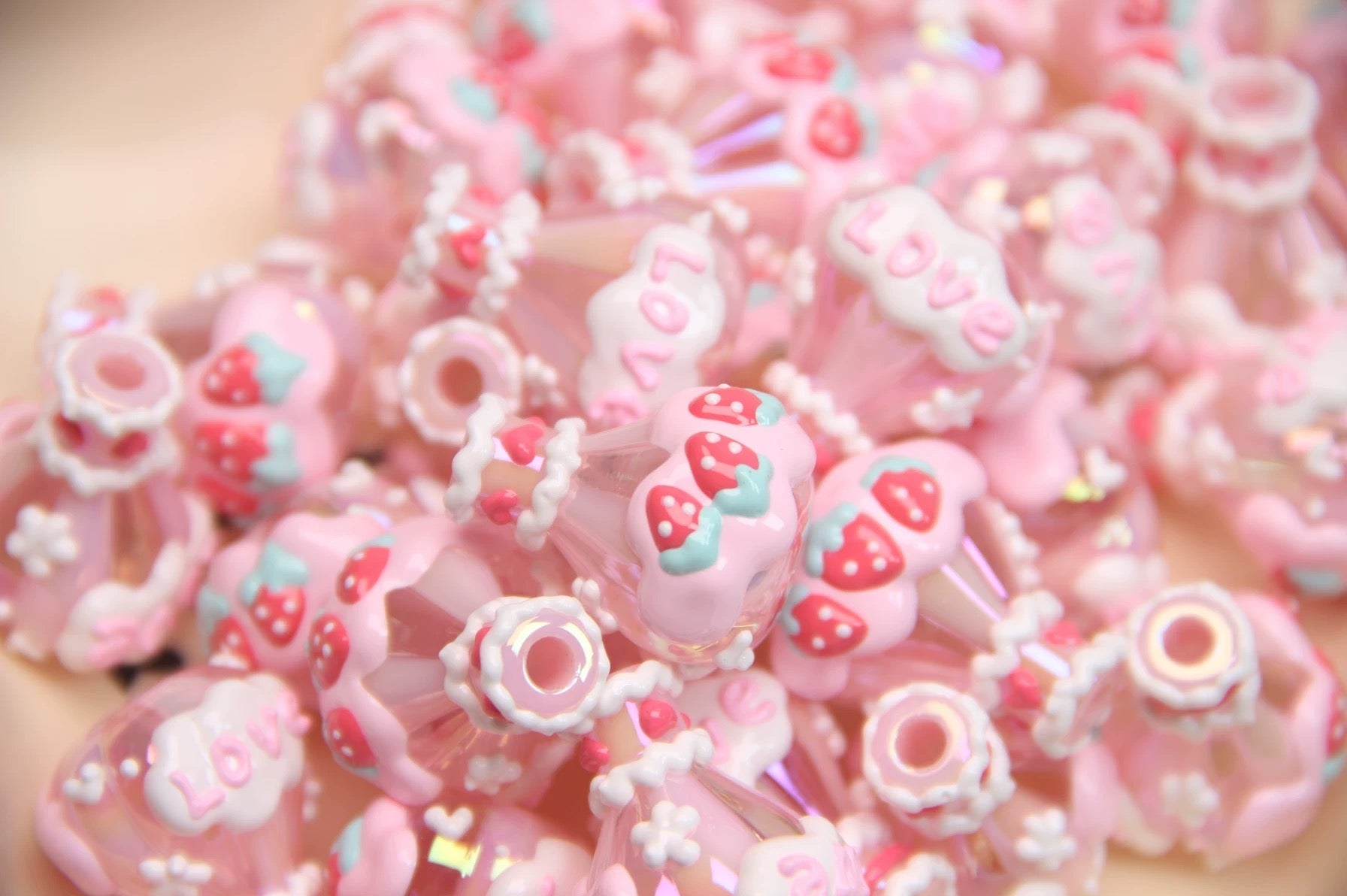 Balloon Hand-Painted Bead