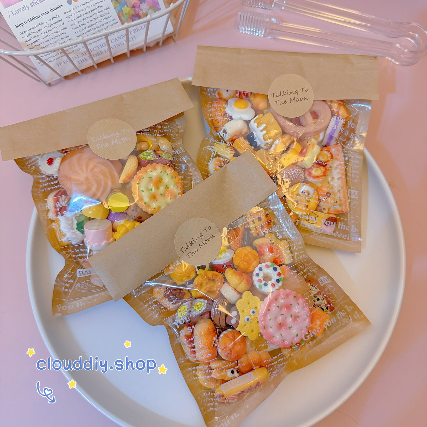 {Sync with video }Mini Food Charm