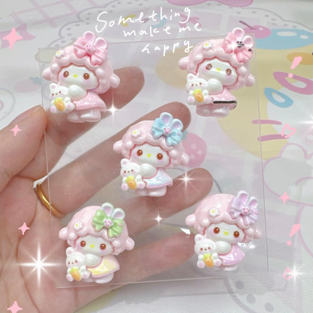 Cute resin cartoon lamb (multiple styles)