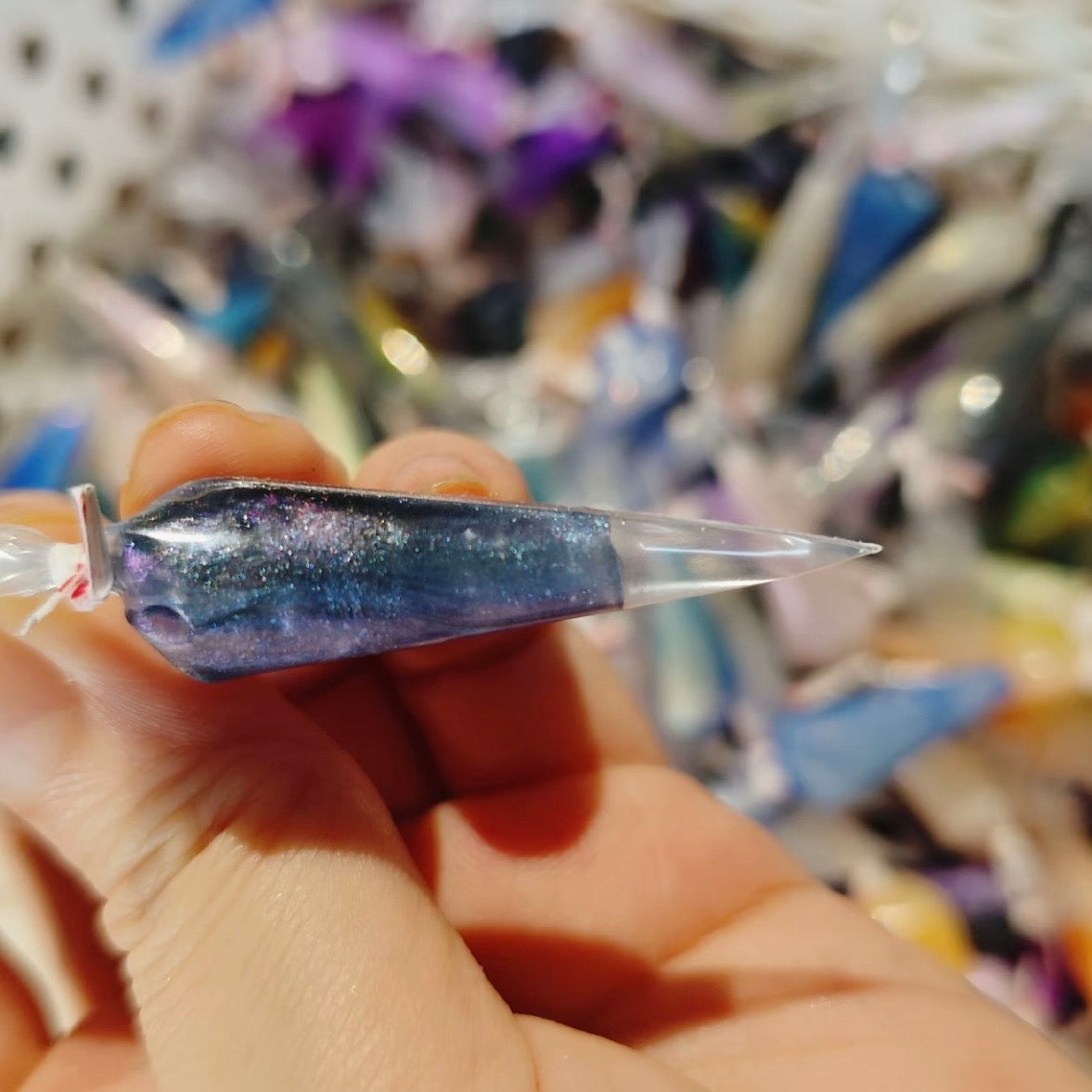 Super mini multi-color crystal cream glue