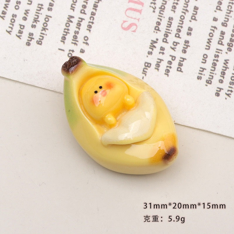 Three-dimensional banana bed