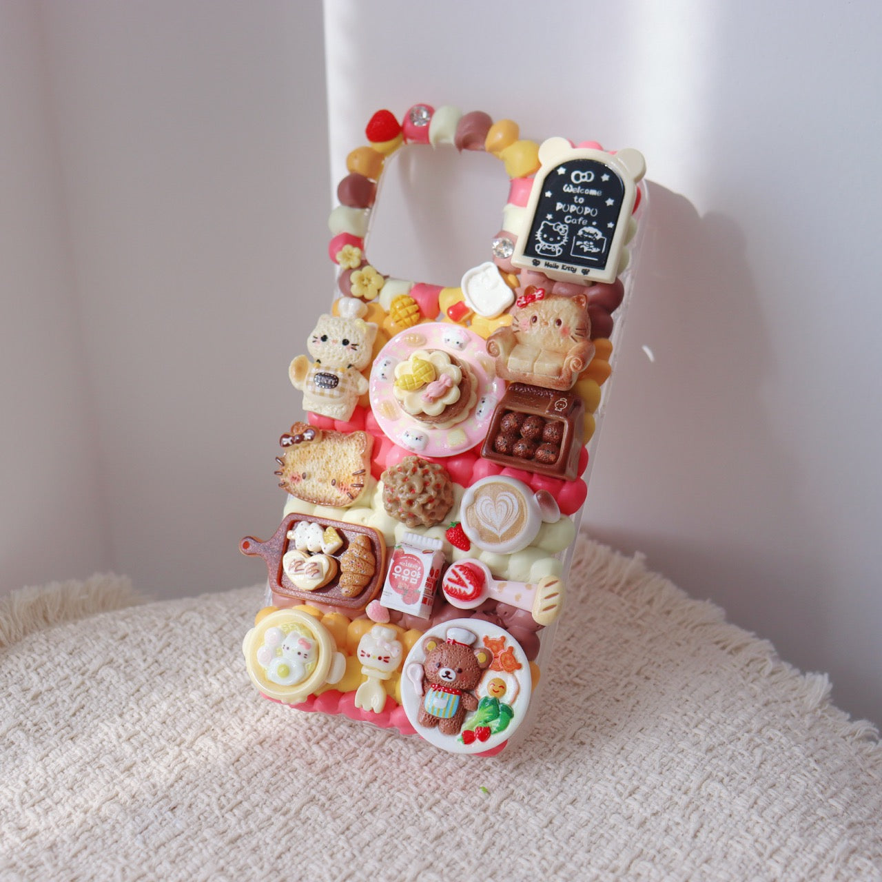 Food Play Series Cream Glue Mobile Phone Case