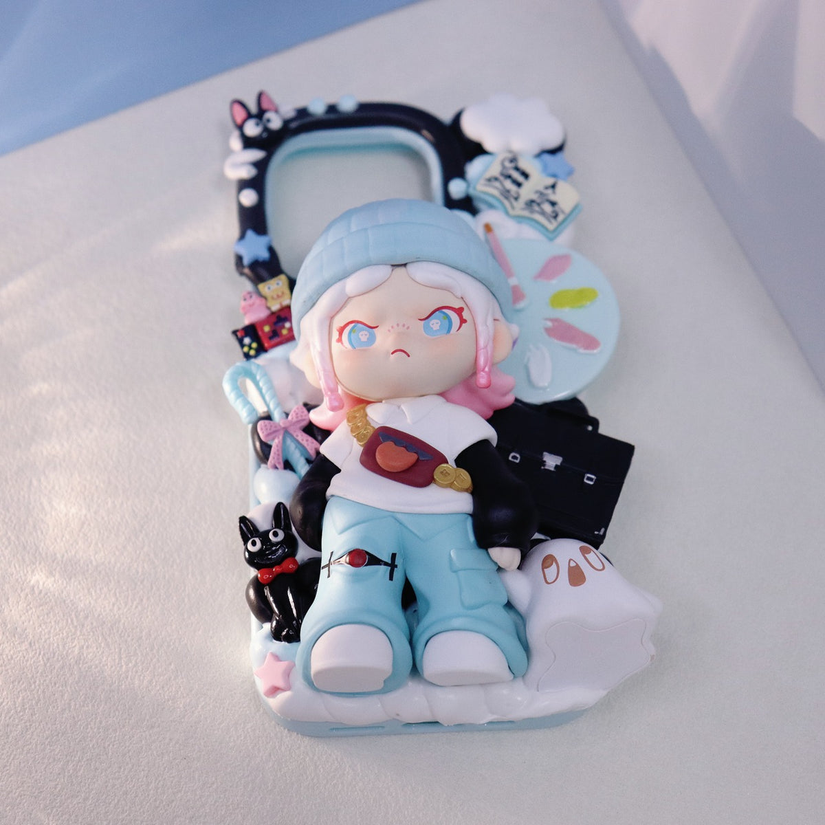 Dora EscapeāPlan Series Handmade Cream Glue Case