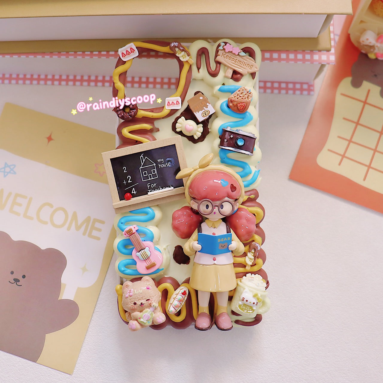 Molinta Spring Series - Diary Mood Customized Creamy Gel Phone Case