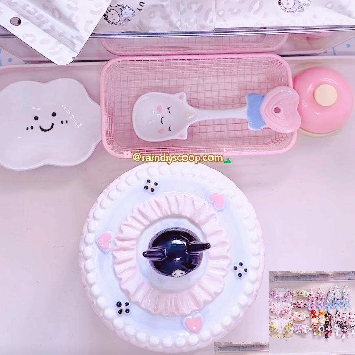Cute Cream Glue Hairpin Blind Bag