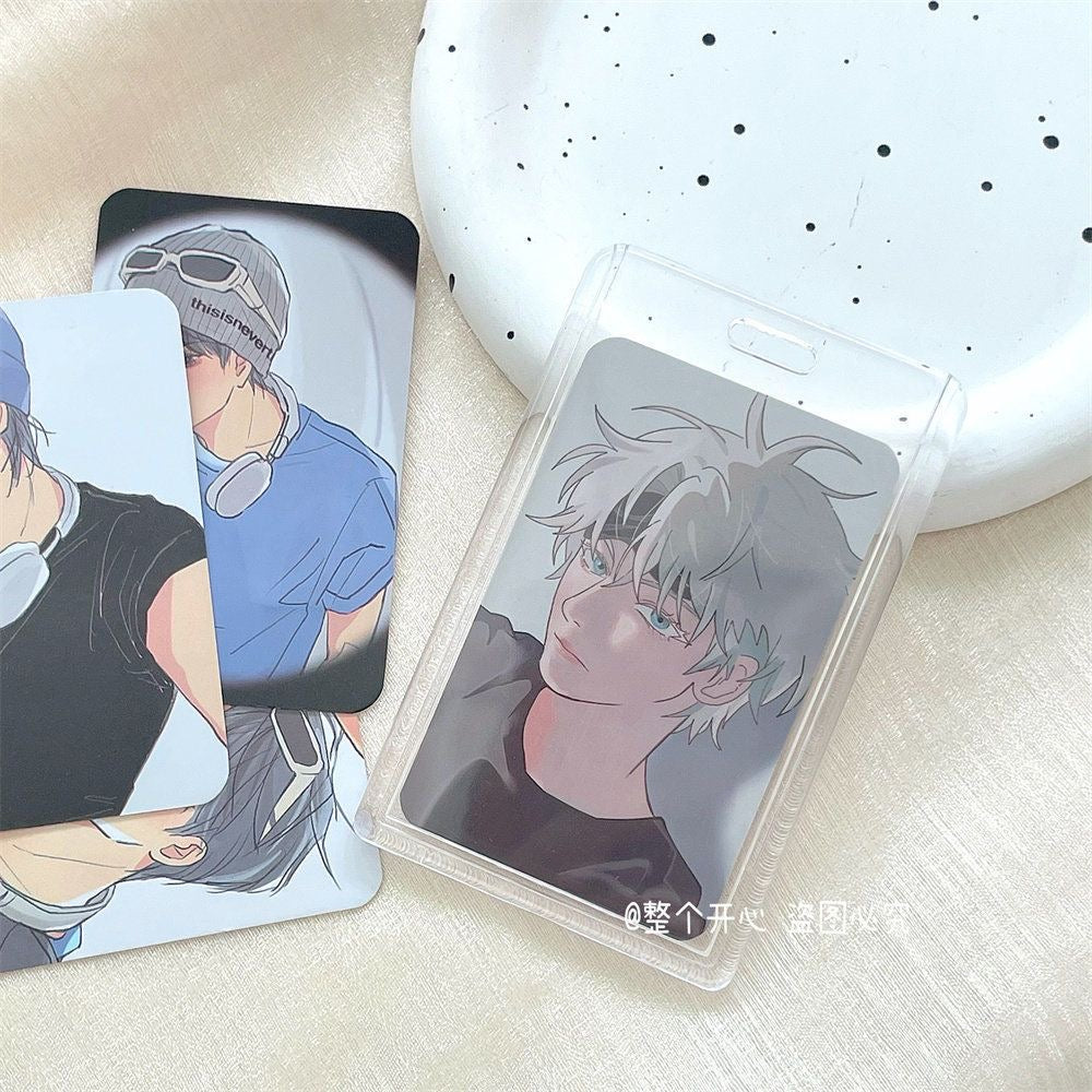 Handmade DIY Cream Glue Card Sleeve Material Kit Accessories for Decorative Bus Cards, Bank Cards, ID Cards, and Meal Cards