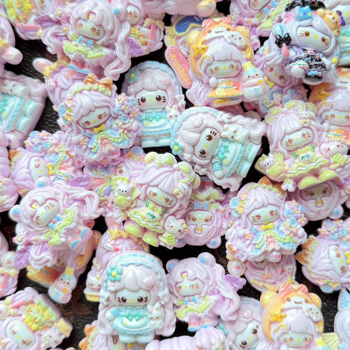 Mixed Cartoon Resin Charms