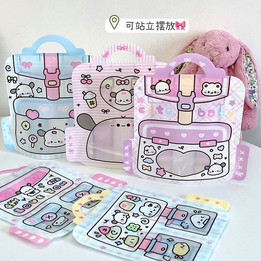 Cartoon Suitcase Ziploc Bag
