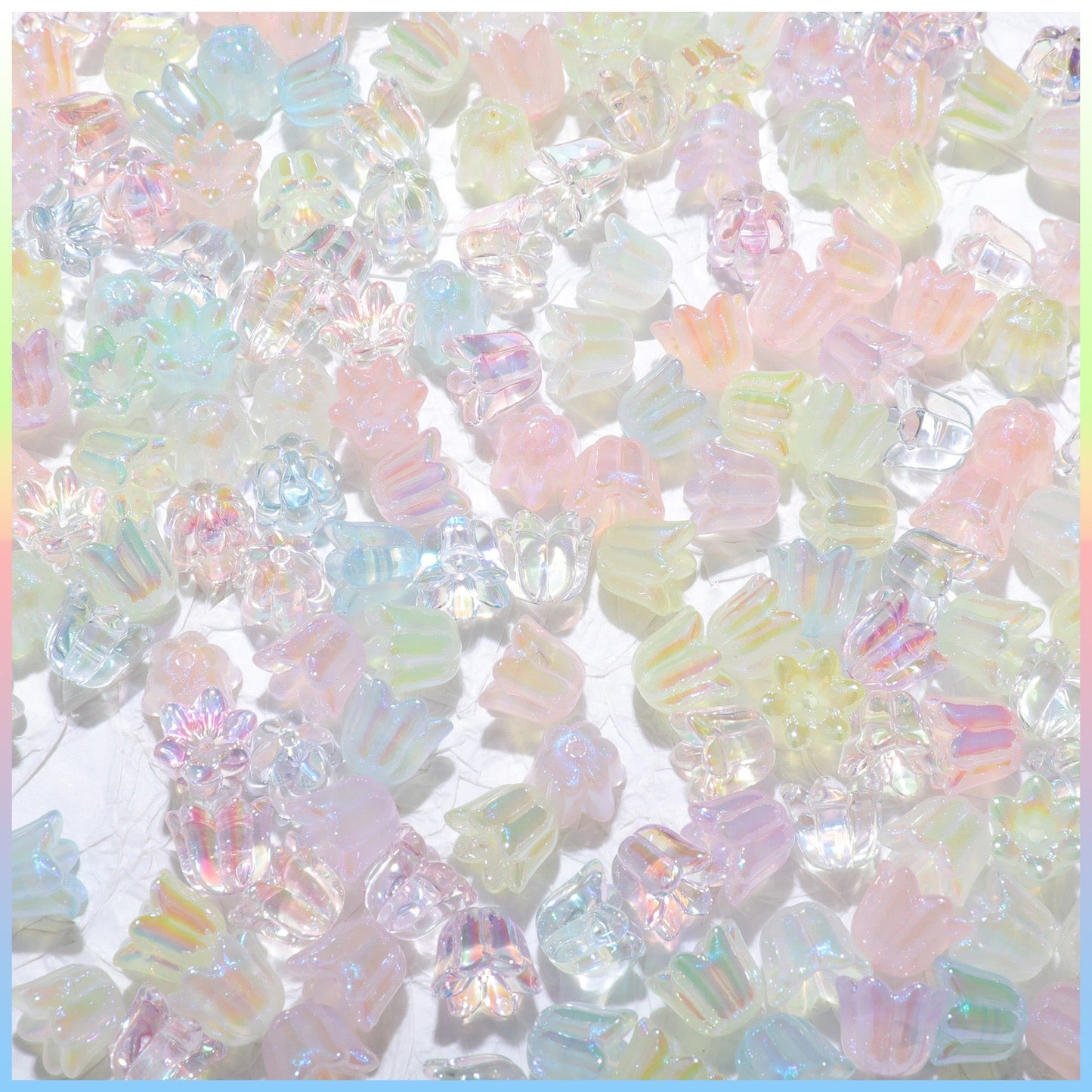 Flower-Shaped Beads