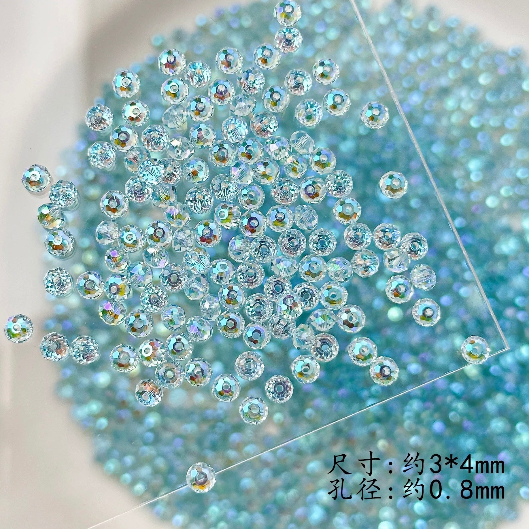4mm Rhinestone Beads
