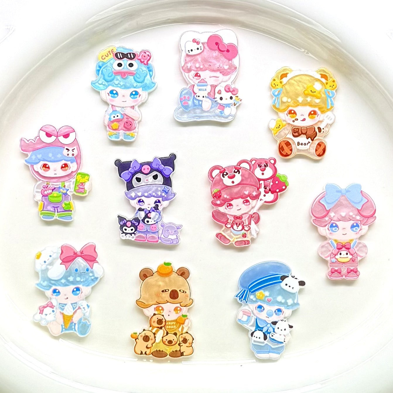 Dimoo Acrylic Patch