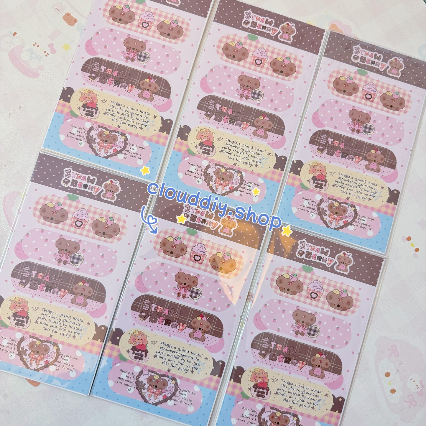Cute Packaging Stickerss