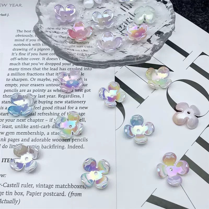 Flower-Shaped Beads