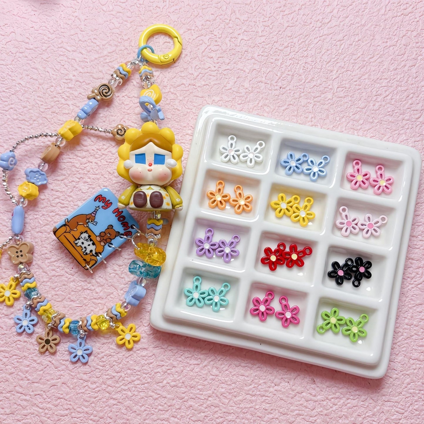 Alloy Flower Beads