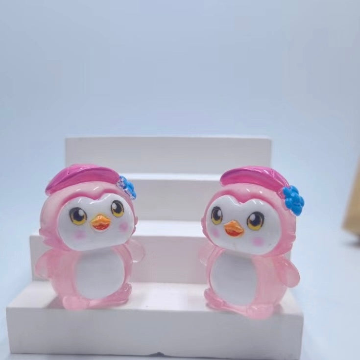 The charm Of Three-Dimensional Luminous Penguins