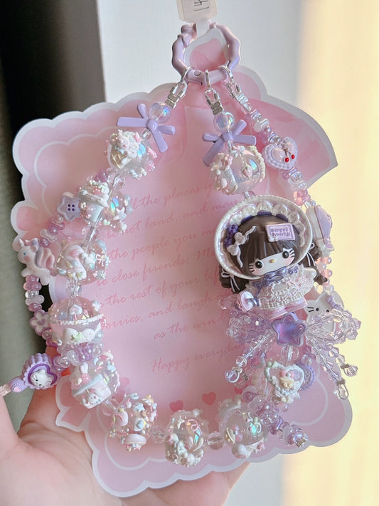 Cute girl handmade pendant