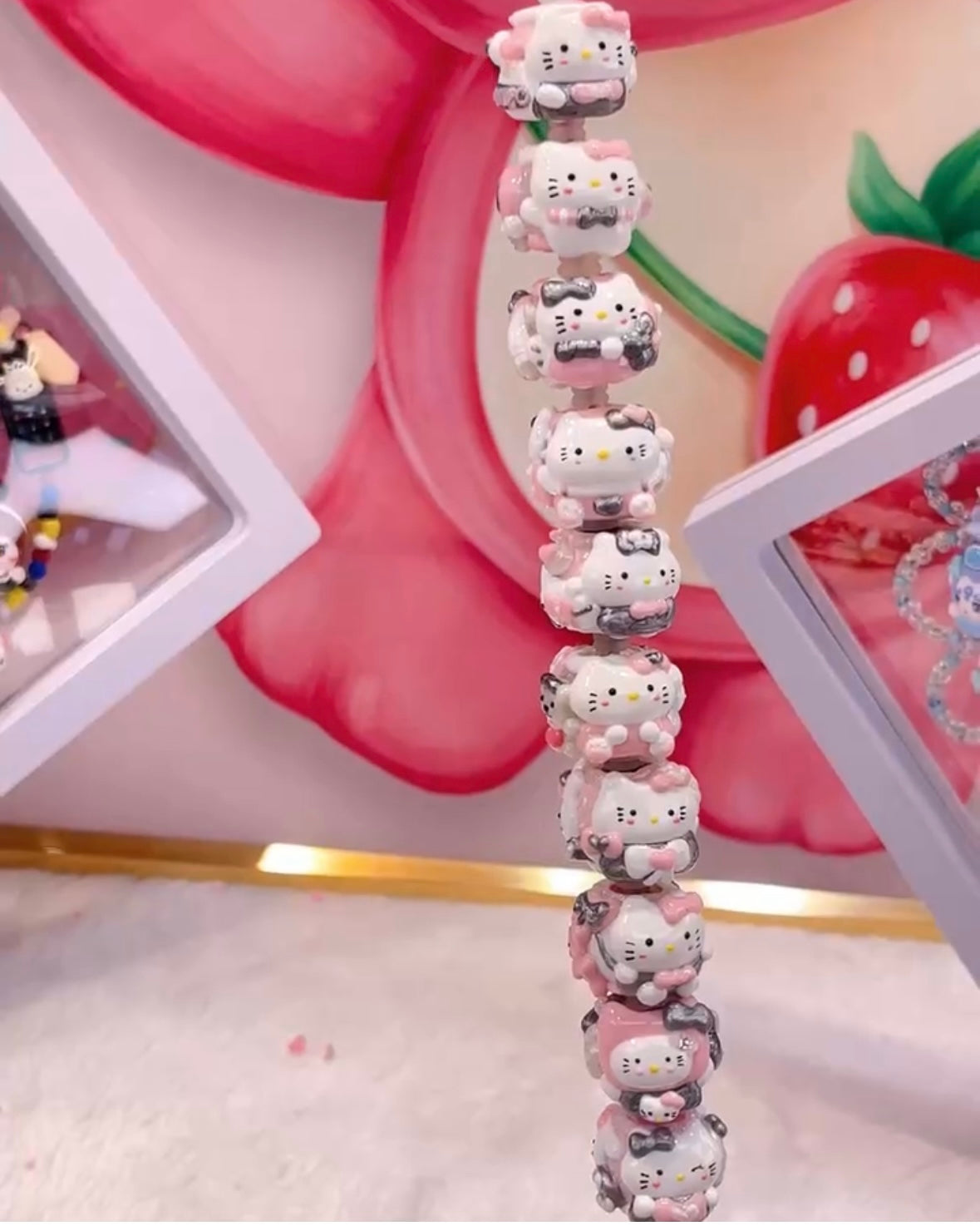 Mix Cartoon Hand Painted Beads