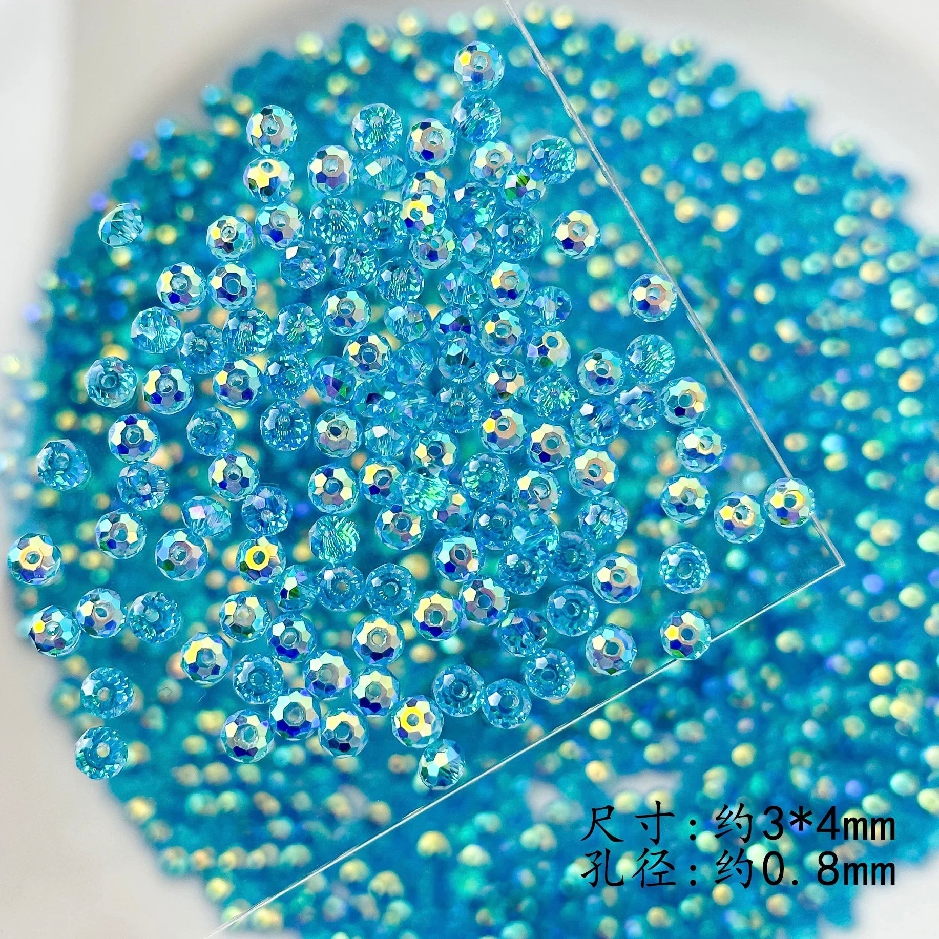 4mm Rhinestone Beads