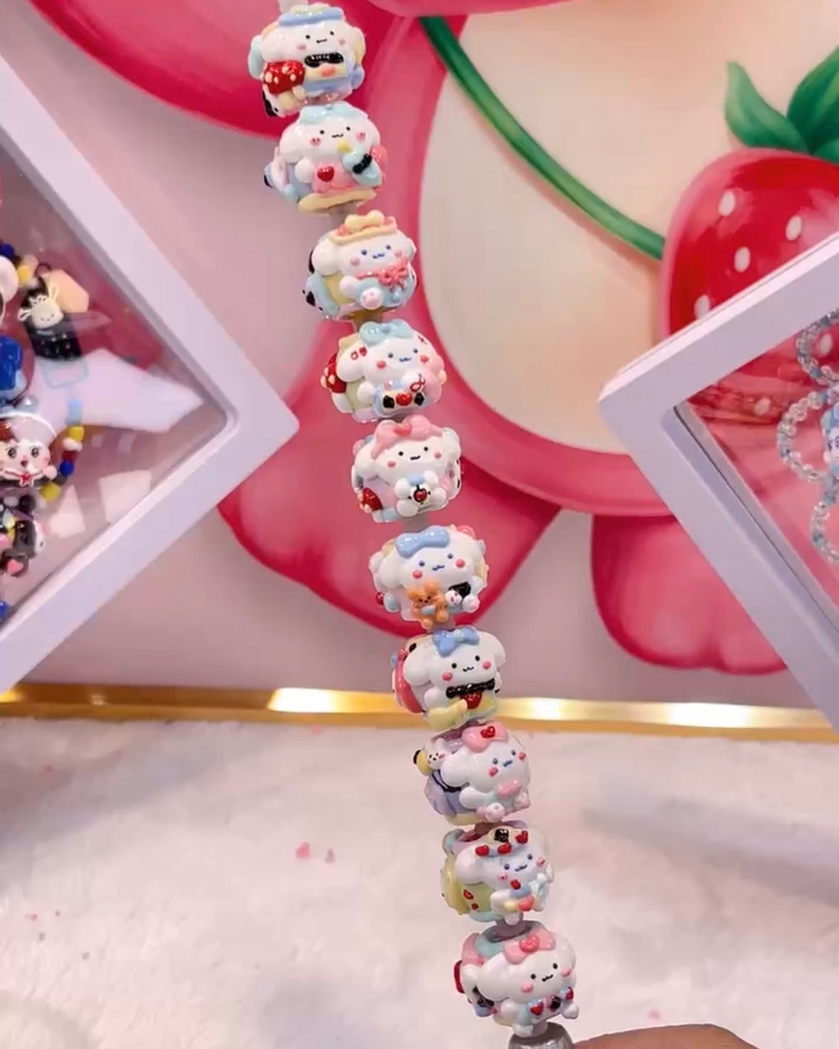 Mix Cartoon Hand Painted Beads