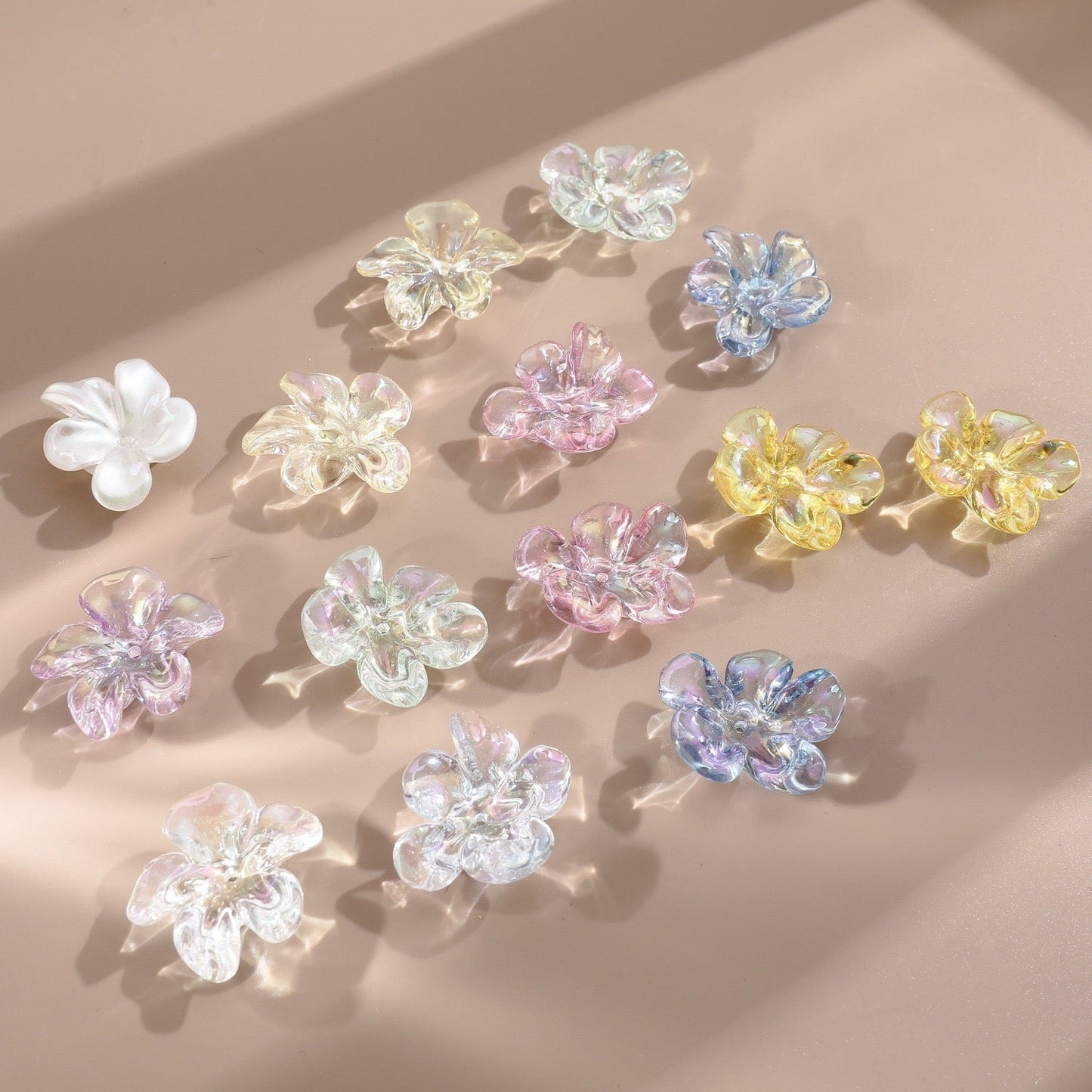 Flower-Shaped Beads