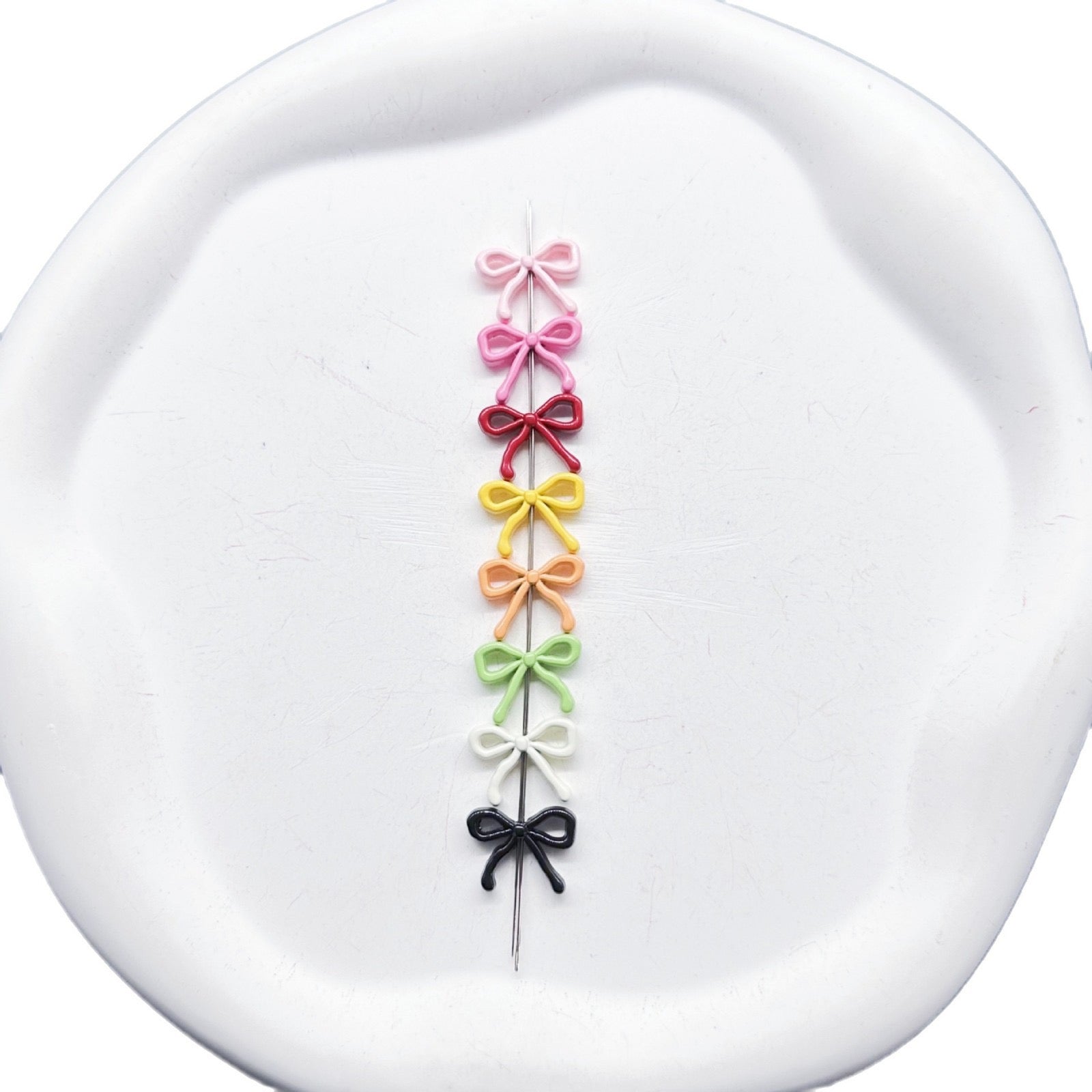 Bow Alloy Beading