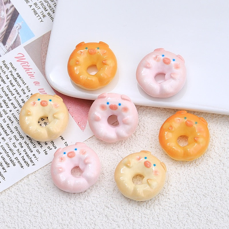 Little Piggy Donut Charm