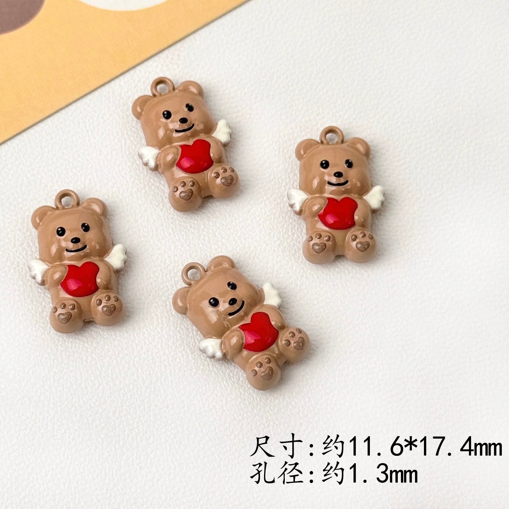 Alloy Little Bear Pendant