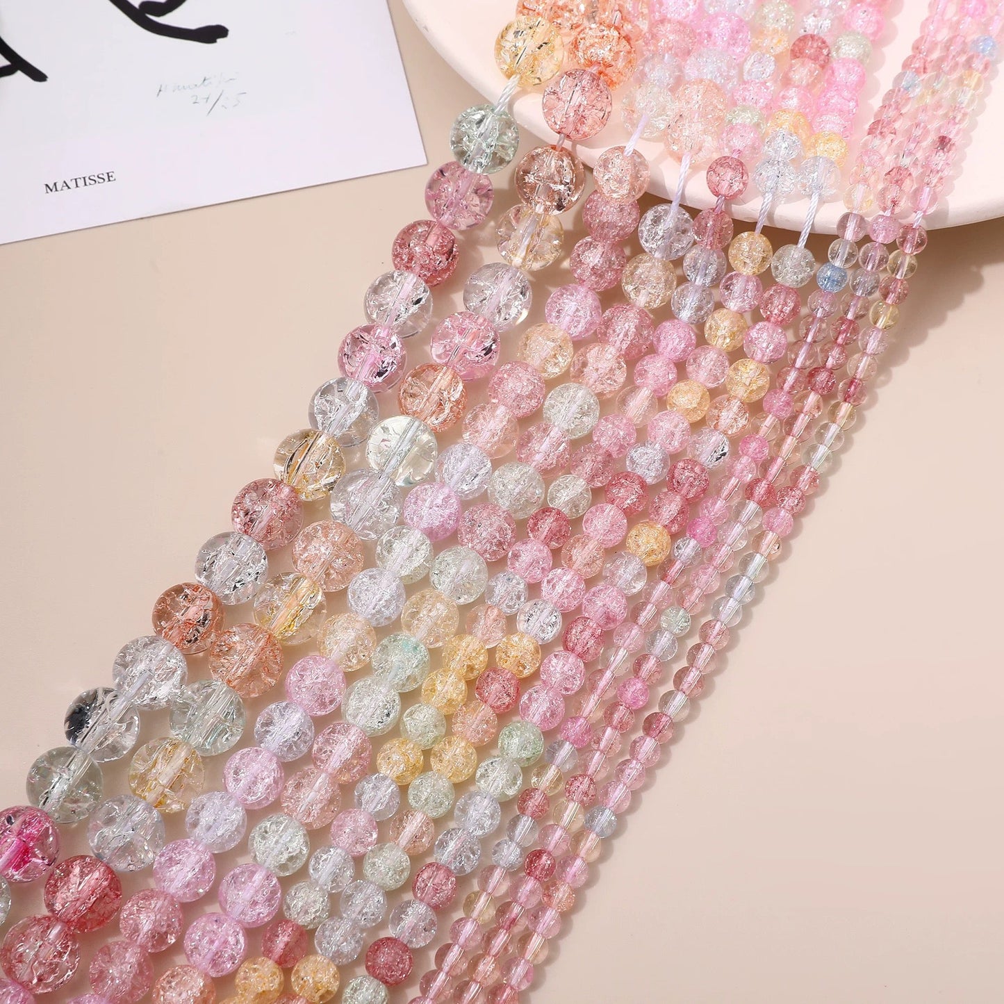 Crystal Burst Beads