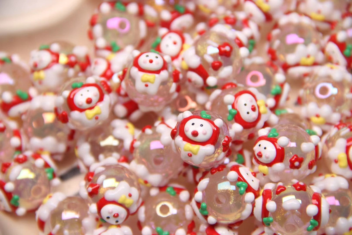 Cartoon Hand-Painted Bead