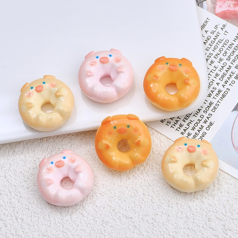 Little Piggy Donut Charm