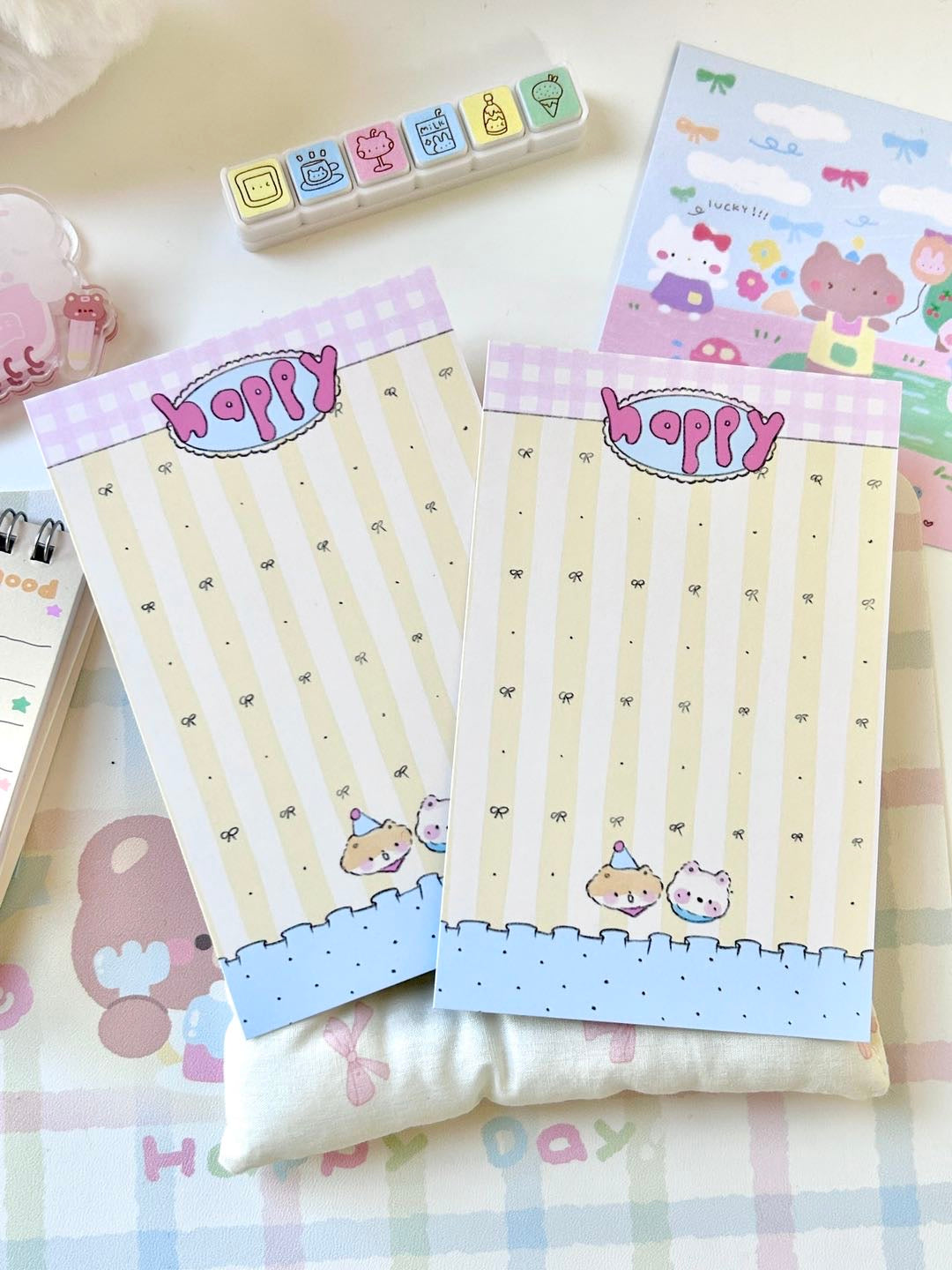 Cute Cartoon Packaging Cardstock