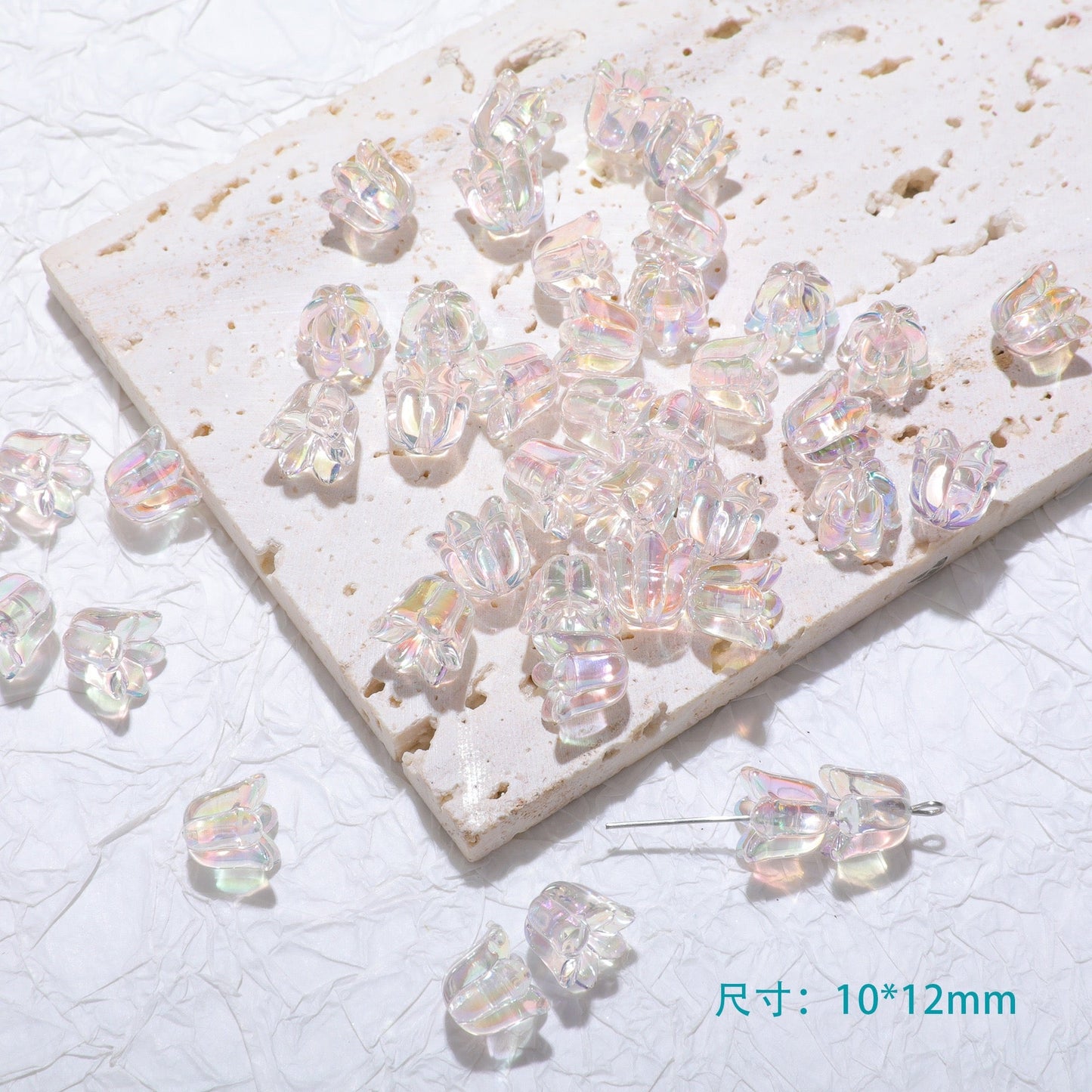 Flower-Shaped Beads