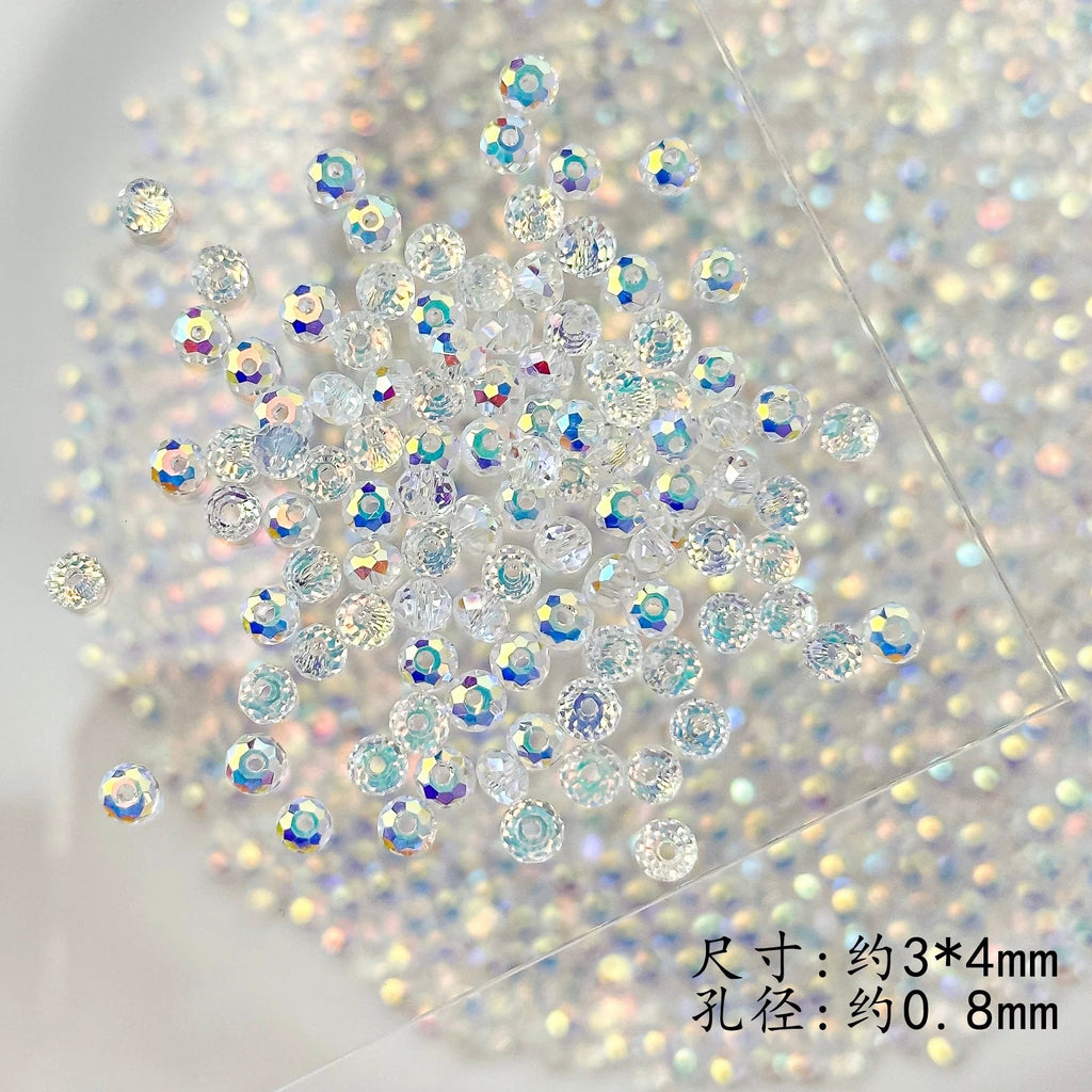4mm Rhinestone Beads