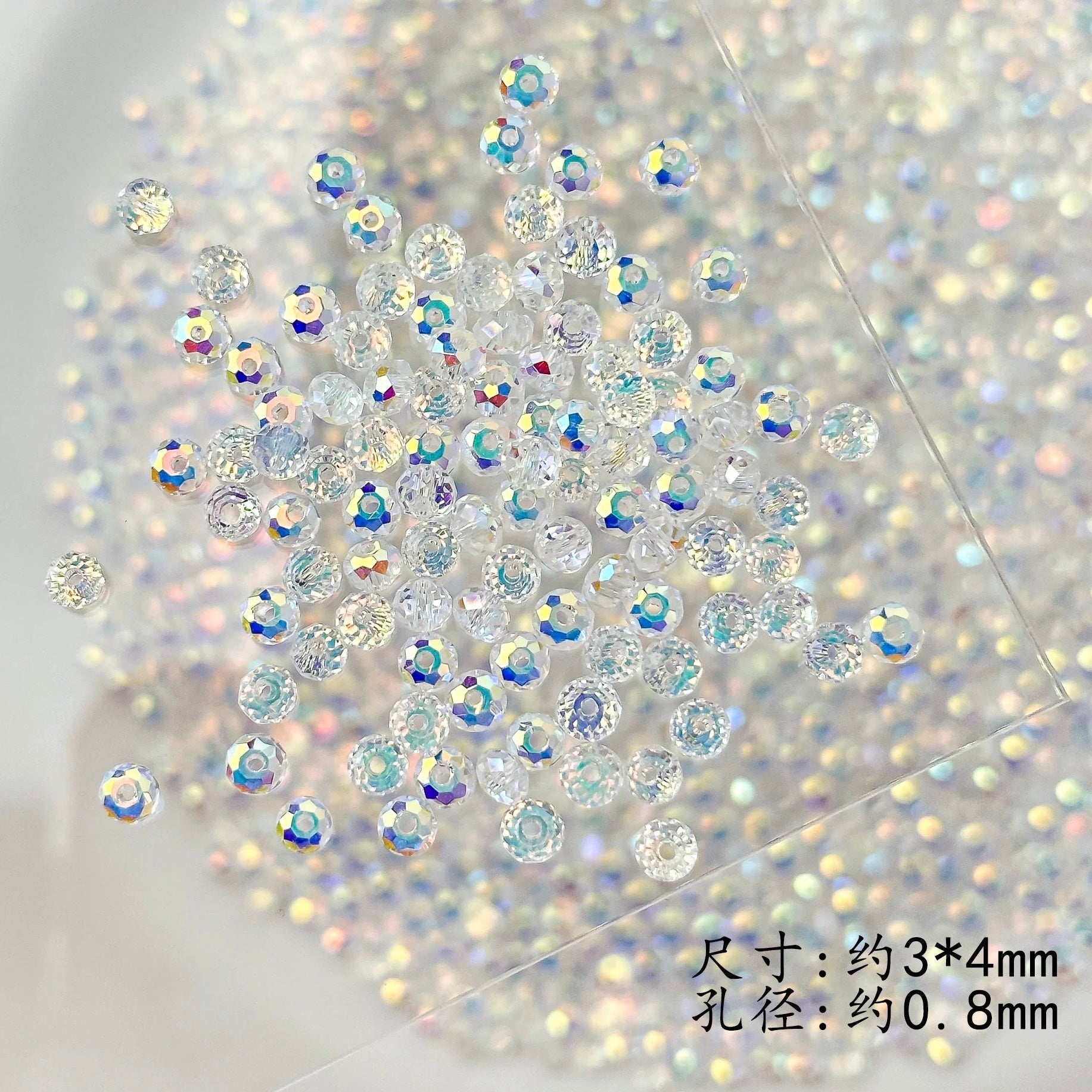 4mm Rhinestone Beads