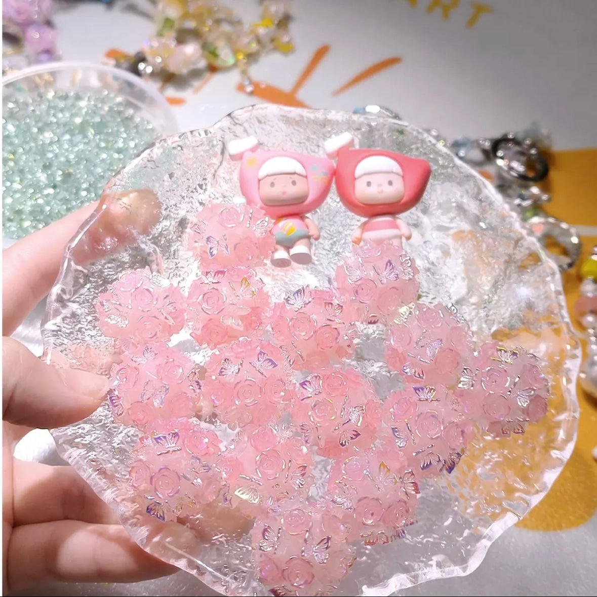 Flower Ball Beading