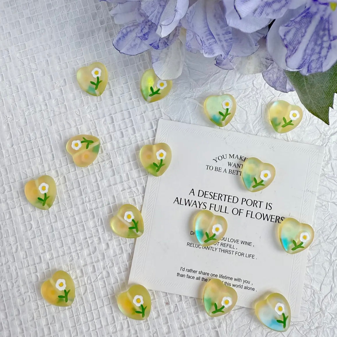 Rose-Shaped Beaded Jewelry