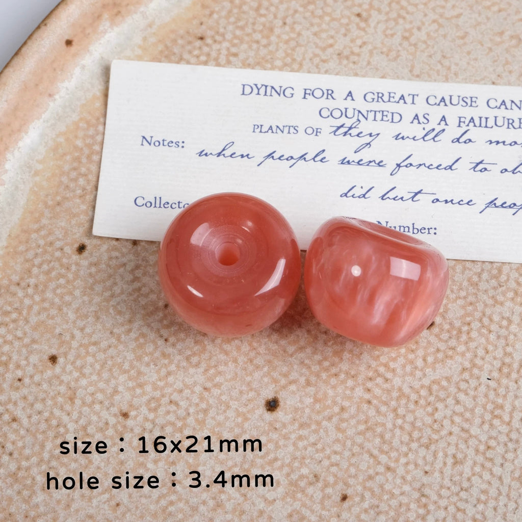 Apple-shaped Beads