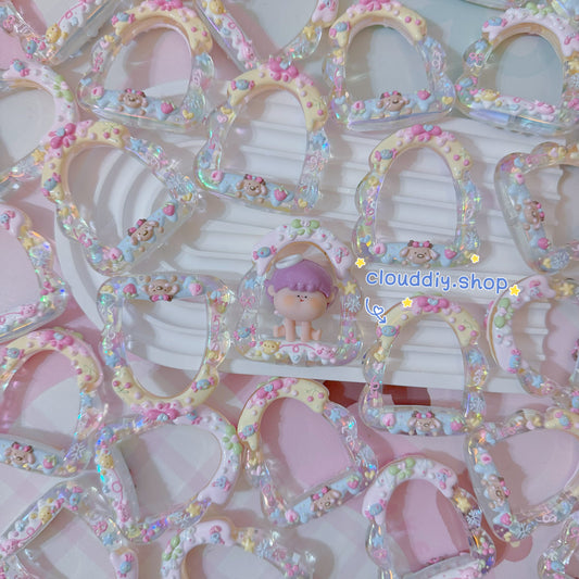 Hand-Painted Beads For Macaron Picture Frames