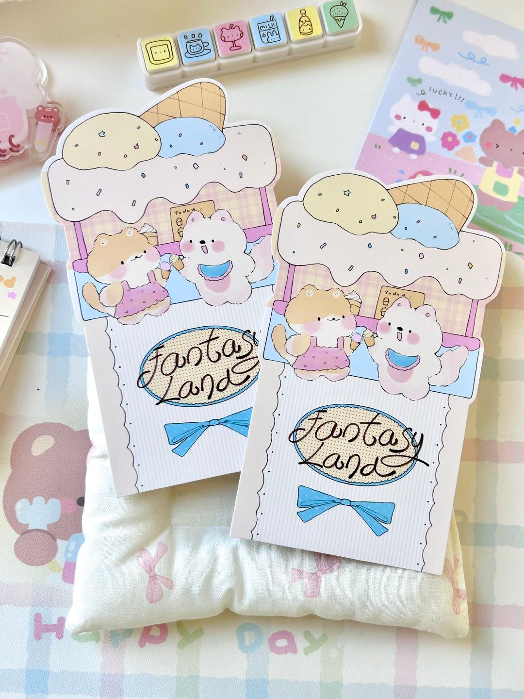 Cute Cartoon Packaging Cardstock