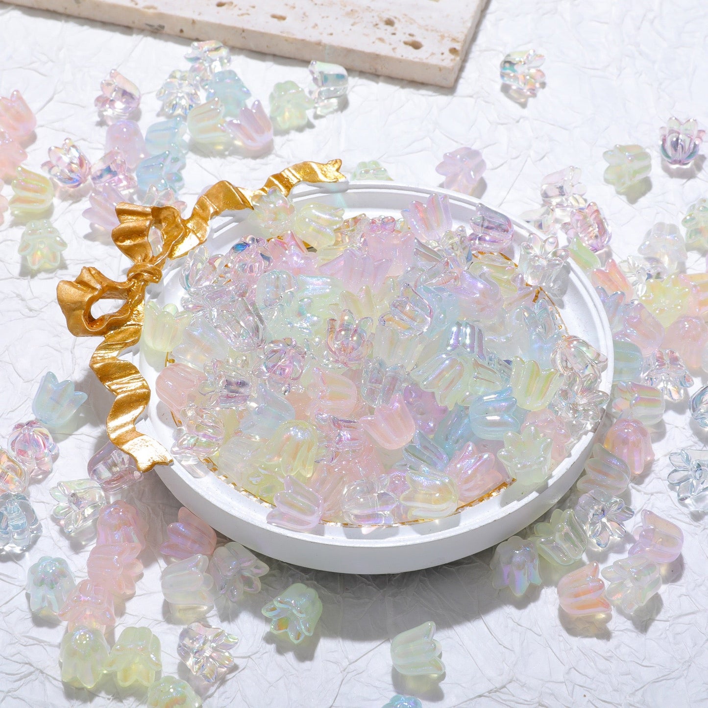 Flower-Shaped Beads