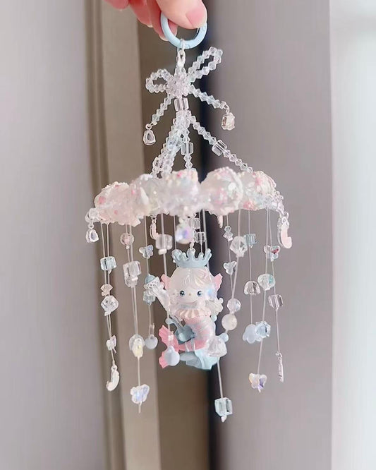 Hand-painted bead handmade wind chime (multiple styles)
