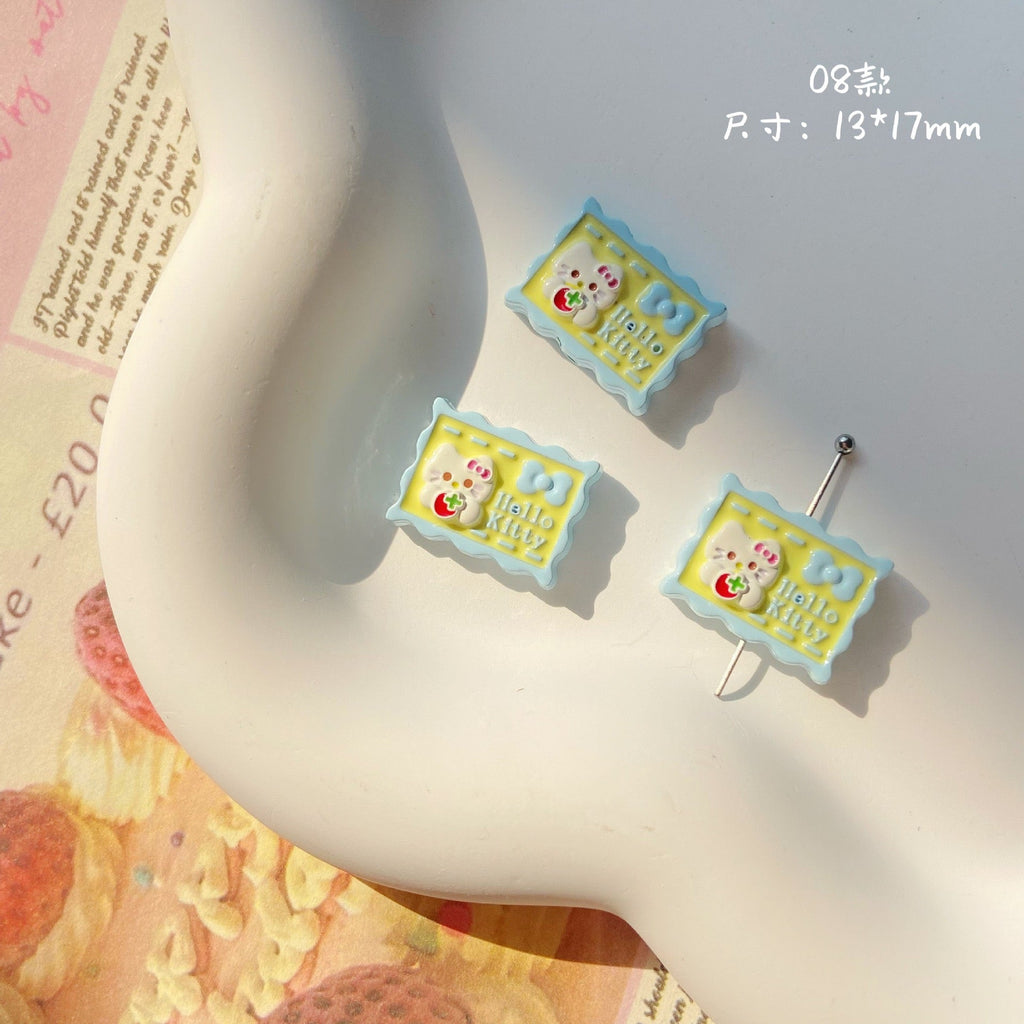Alloy Hello Kitty Beads