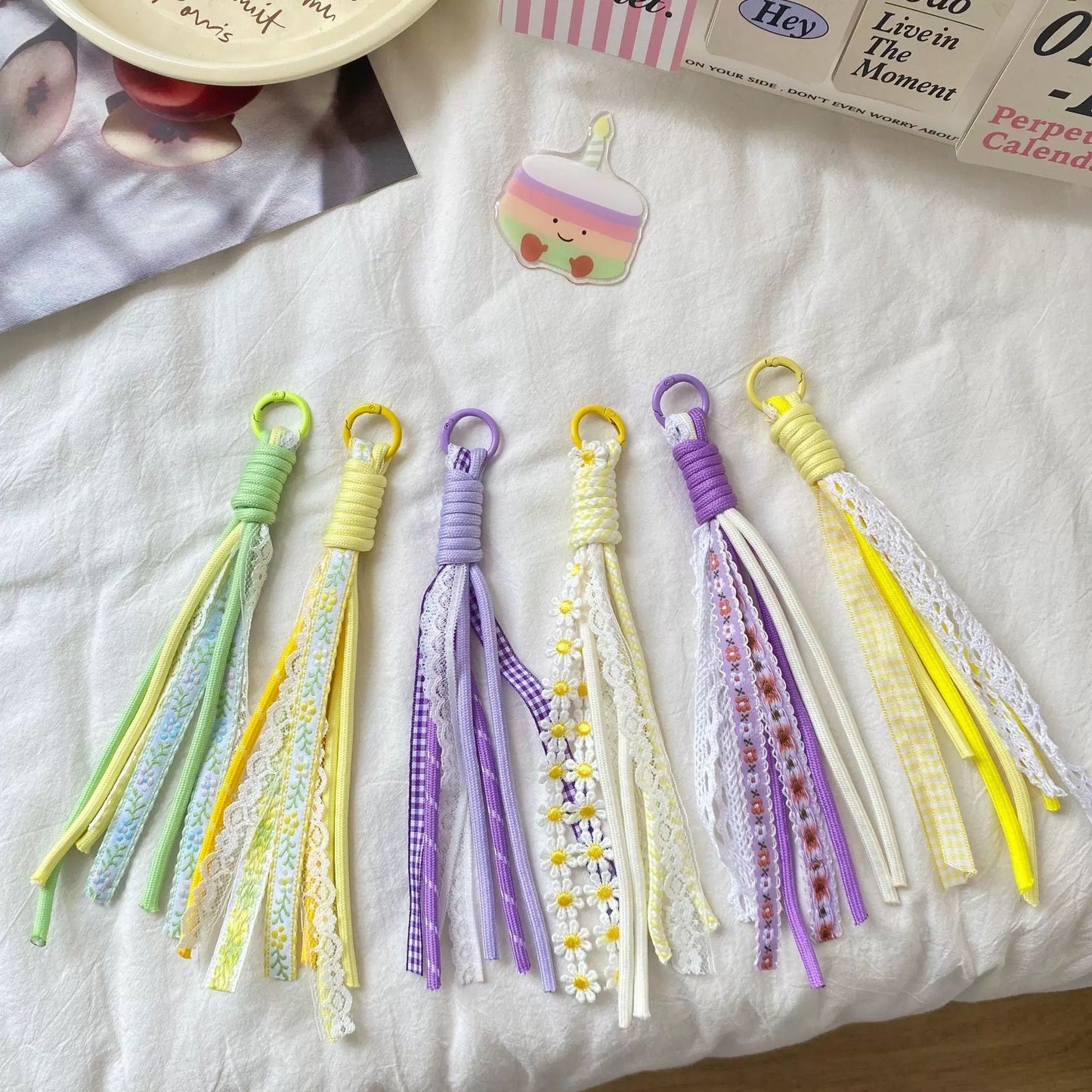 Handmade keychain Rope