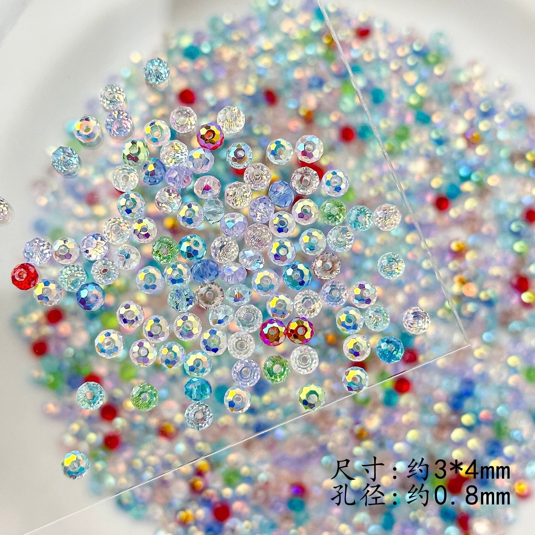 4mm Rhinestone Beads